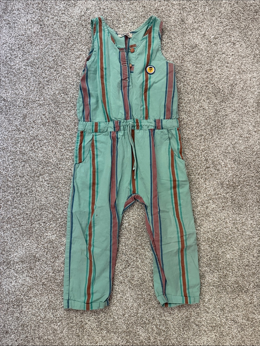 Bobo choses Kids Striped Jumpsuit